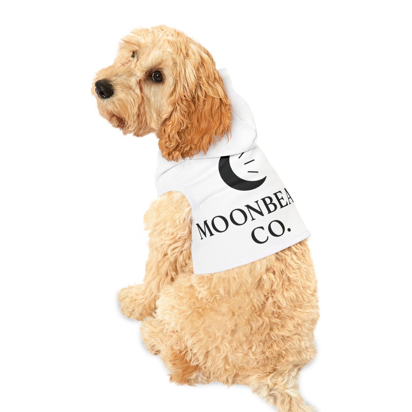 Moonbeam Co. Pet Hoodie - Cozy Dog Sweatshirt, Stylish Pet Apparel, Cute Dog Outfit, Perfect for Gift, Everyday Wear