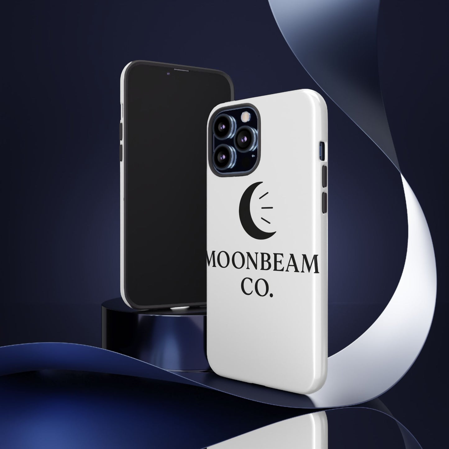 Moonbeam Co. Tough Phone Case | Stylish Protection, Gift for Her, Custom Design, Unique Cell Cover, Trendy Accessories