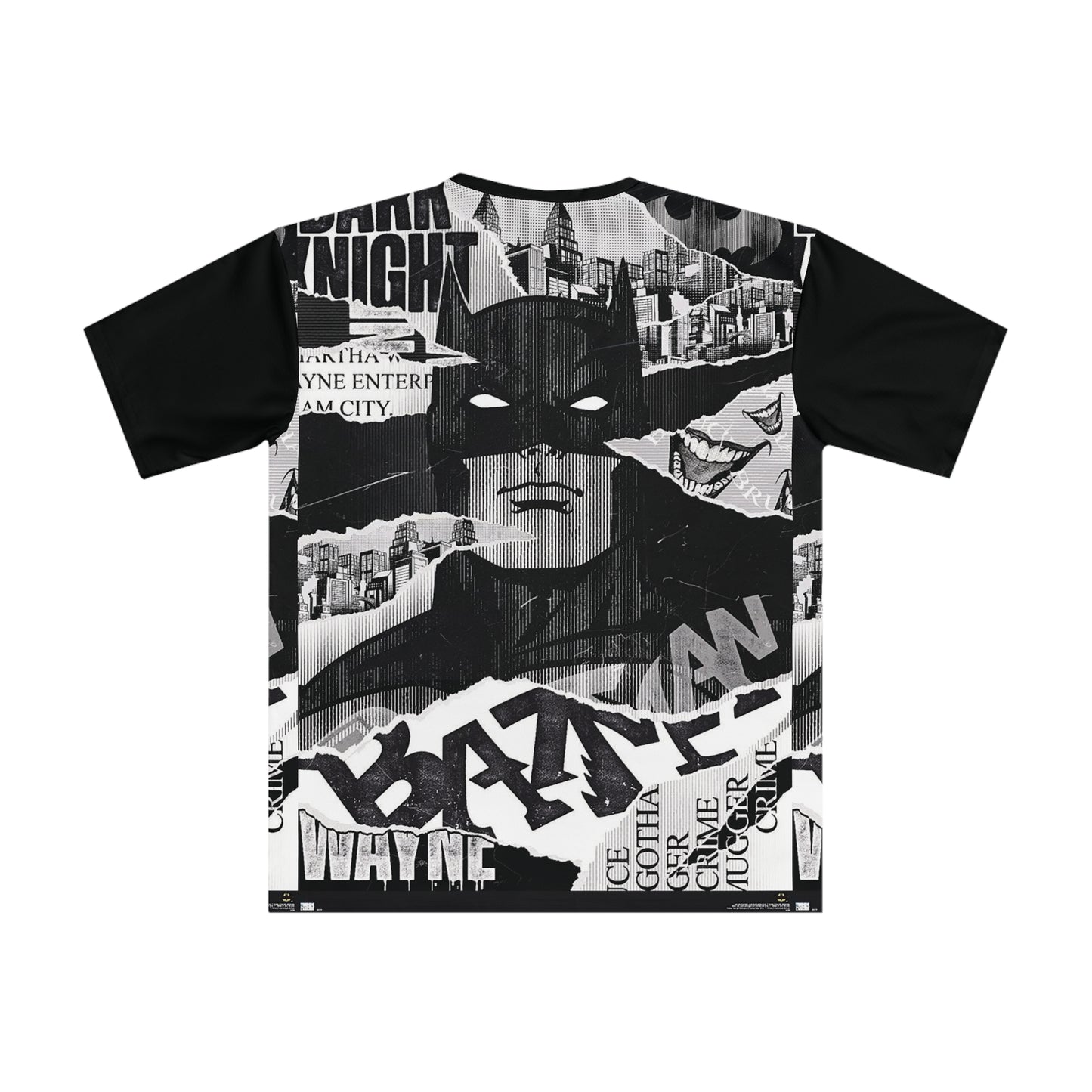Men's Graphic T-Shirt - Batman Inspired, Comic Book Art, Superhero Apparel, Unique Gift for Fans, Casual Wear, Heroic Style
