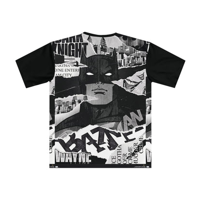 Men's Graphic T-Shirt - Batman Inspired, Comic Book Art, Superhero Apparel, Unique Gift for Fans, Casual Wear, Heroic Style