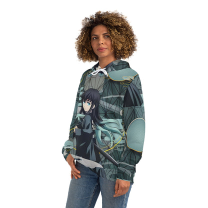 Anime-Inspired Fashion Hoodie, Cool Graphic Sweatshirt, Unisex Outerwear, Anime Apparel, Perfect Gift for Fans