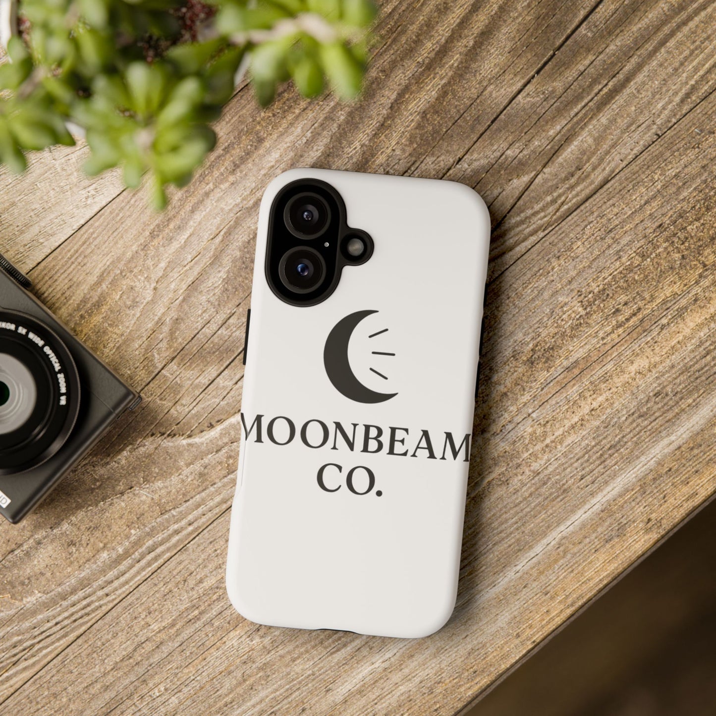 Moonbeam Co. Tough Phone Case | Stylish Protection, Gift for Her, Custom Design, Unique Cell Cover, Trendy Accessories