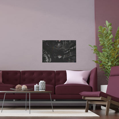 Indoor and Outdoor Silk Posters