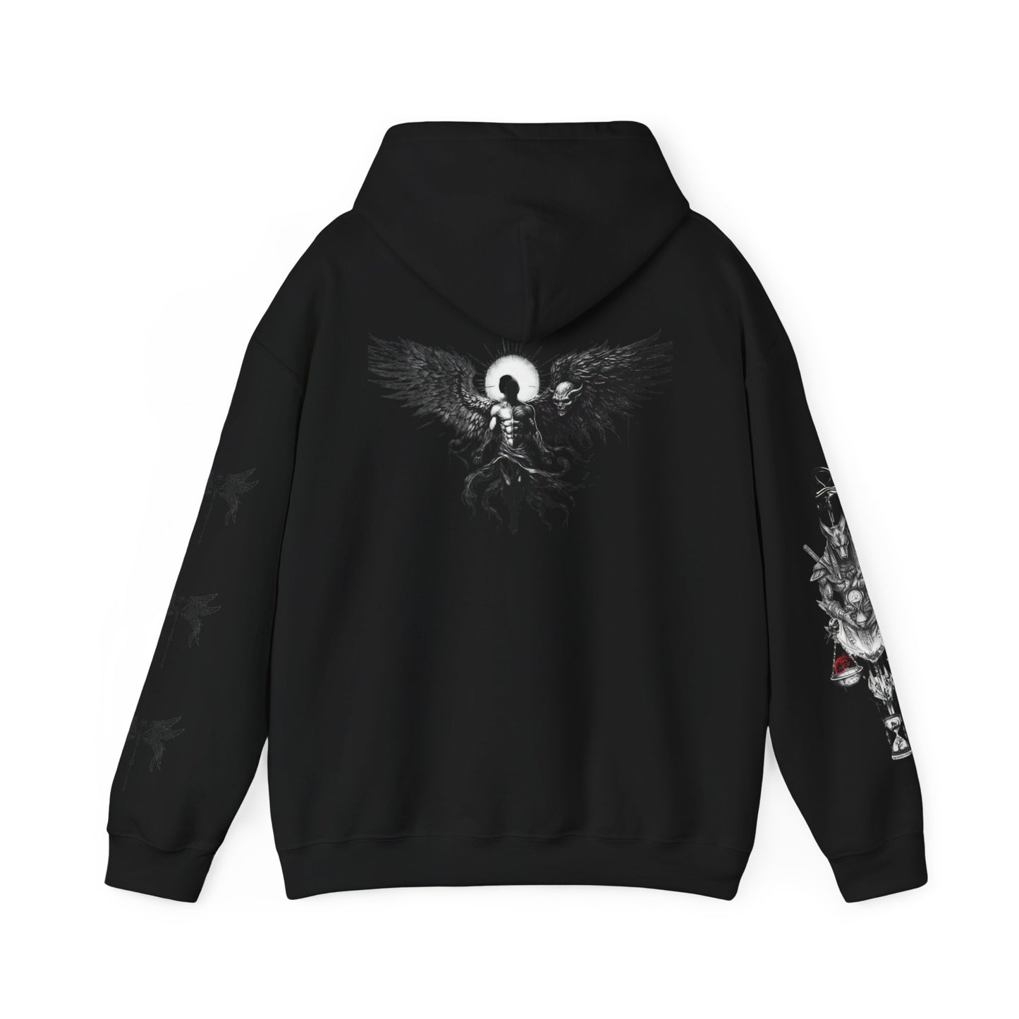Angelic Wings Hoodie - Cozy Streetwear Sweatshirt, Perfect Gift, Unique Fashion