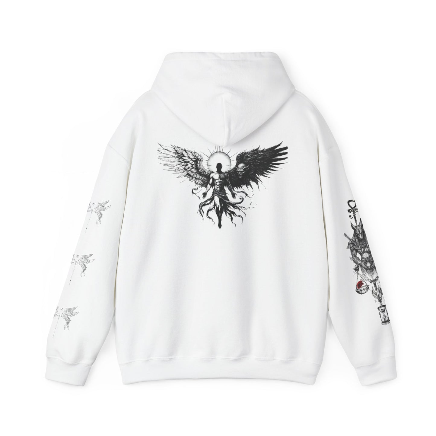 Angelic Wings Hoodie - Cozy Streetwear Sweatshirt, Perfect Gift, Unique Fashion