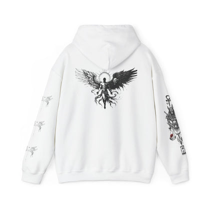 Angelic Wings Hoodie - Cozy Streetwear Sweatshirt, Perfect Gift, Unique Fashion